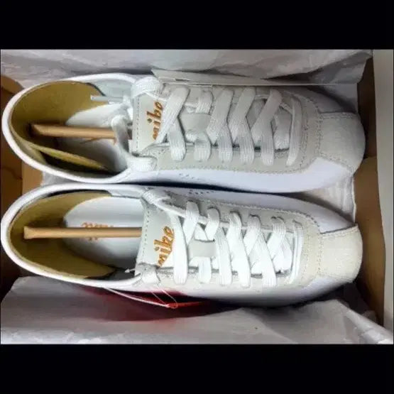 [BUNJANG] Nike Cortez LT White/Bronze Sneakers / 여성용 (매장 정품 새제품) 코르테즈 LT 흰/브론즈(225~245mm)