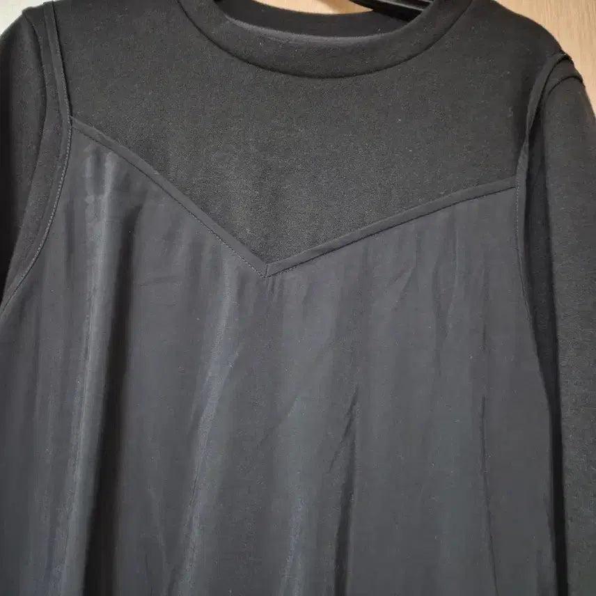[SOLD OUT] 시스템 블랙 플리츠 롱 원피스 55
