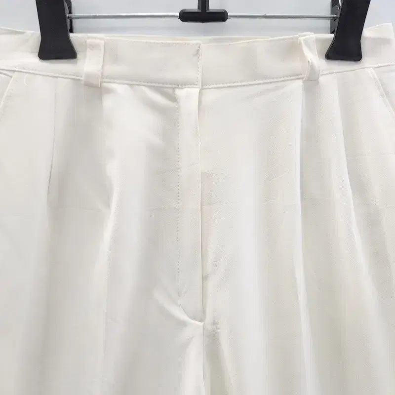 [BUNJANG] Vintage Cream White Slacks Pants / 빈티지 올드머니 크림화이트 슬랙스팬츠  MADE IN JAPAN