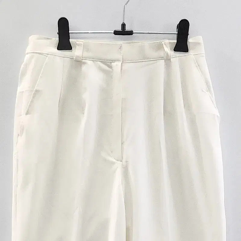 [BUNJANG] Vintage Cream White Slacks Pants / 빈티지 올드머니 크림화이트 슬랙스팬츠  MADE IN JAPAN