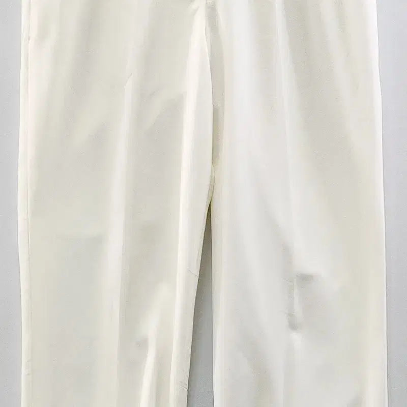 [BUNJANG] Vintage Cream White Slacks Pants / 빈티지 올드머니 크림화이트 슬랙스팬츠  MADE IN JAPAN