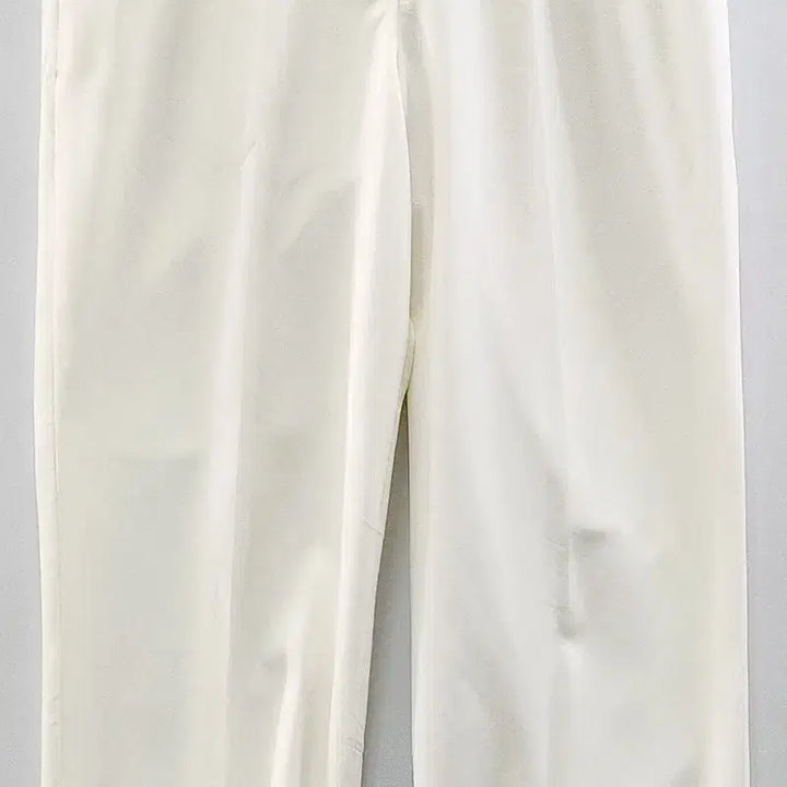 [BUNJANG] Vintage Cream White Slacks Pants / 빈티지 올드머니 크림화이트 슬랙스팬츠  MADE IN JAPAN