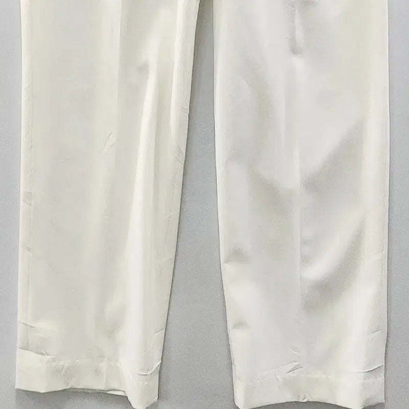 [BUNJANG] Vintage Cream White Slacks Pants / 빈티지 올드머니 크림화이트 슬랙스팬츠  MADE IN JAPAN