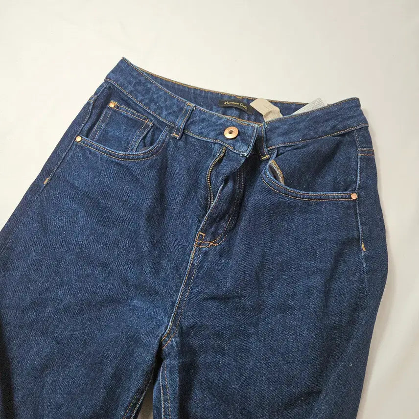 [BUNJANG] Massimo Dutti Denim Jeans - Semi-Wide 28 / 마시모두띠 가죽패치 데님팬츠 청바지 세미와이드 28