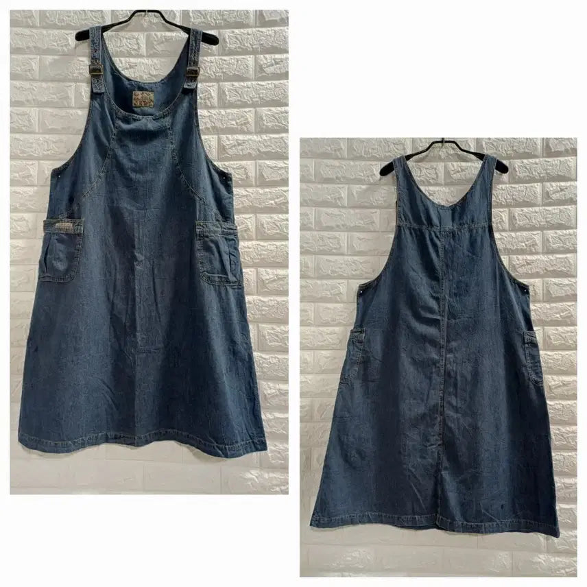 [BUNJANG] Restroom Vintage Denim Dress / Restroom빈티지.  데님원피스