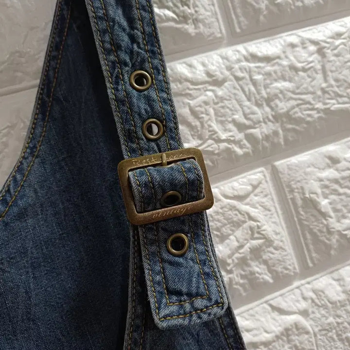 [BUNJANG] Restroom Vintage Denim Dress / Restroom빈티지.  데님원피스