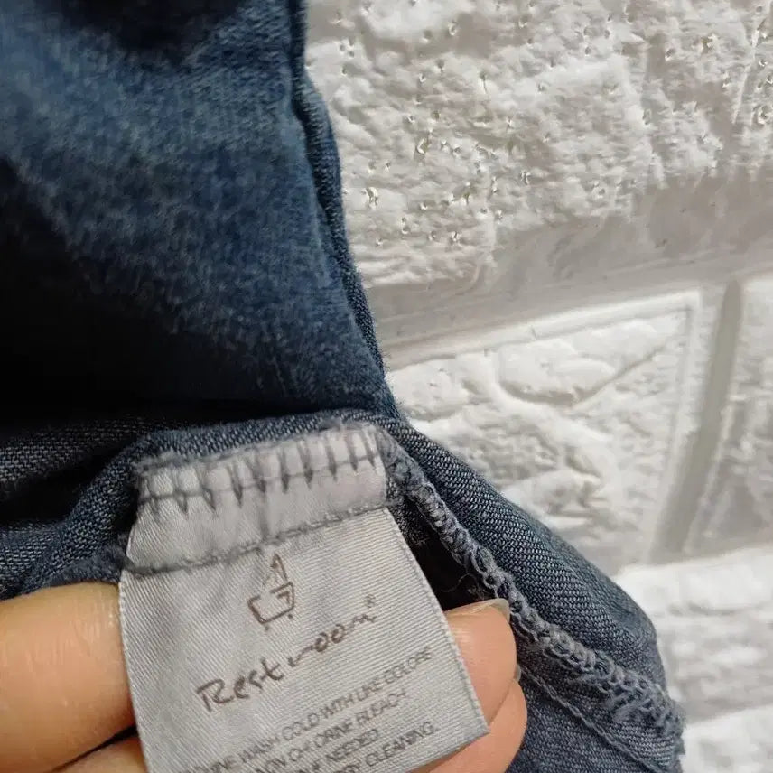 [BUNJANG] Restroom Vintage Denim Dress / Restroom빈티지.  데님원피스