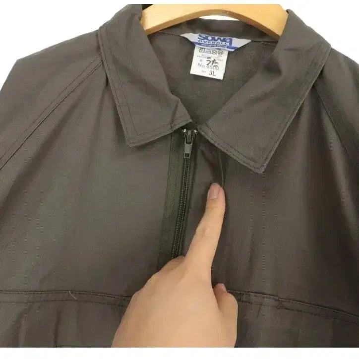 [BUNJANG] Khaki Jumpsuit 3L / 카키색 점프수트 3L
