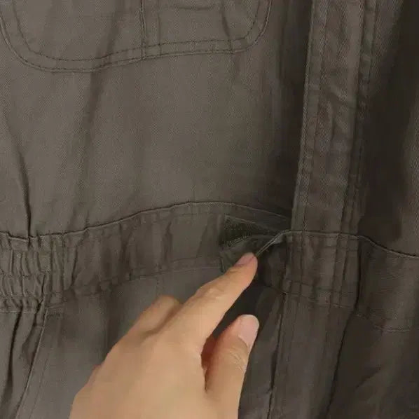 [BUNJANG] Khaki Jumpsuit 3L / 카키색 점프수트 3L