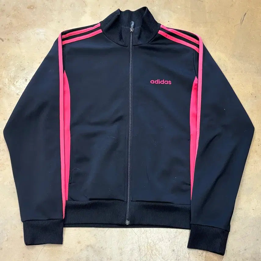 [SOLD OUT] 95 아디다스 여성용 핑크스트라이프 크롭 트랙탑