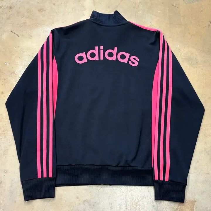 [SOLD OUT] 95 아디다스 여성용 핑크스트라이프 크롭 트랙탑