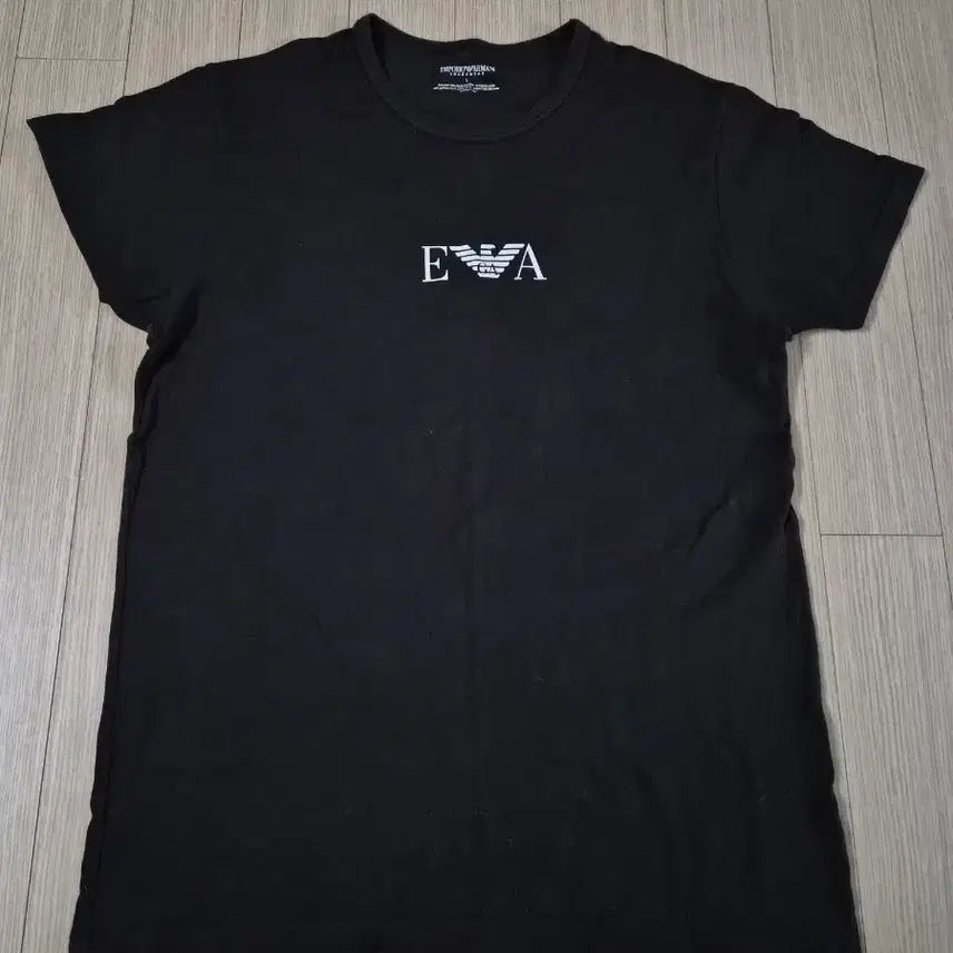 [BUNJANG] Emporio Armani Black Short Sleeve T-shirt / 엠포리오 아르마니 블랙 반팔 티셔츠