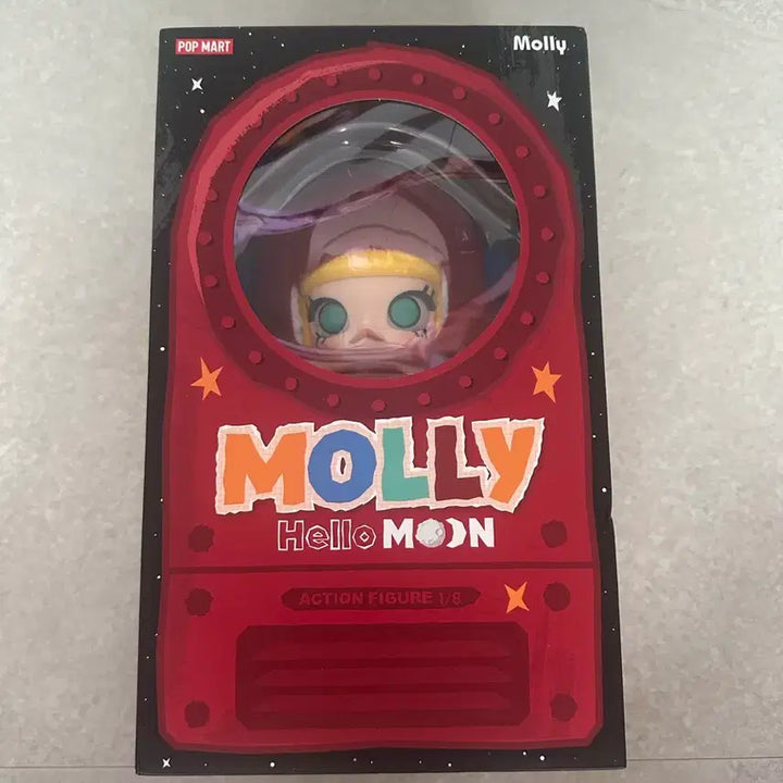 [BUNJANG] Popmart Molly Hello Moon 1/8 Action Figure / 팝마트 몰리 헬로문 액션 피규어 1/8