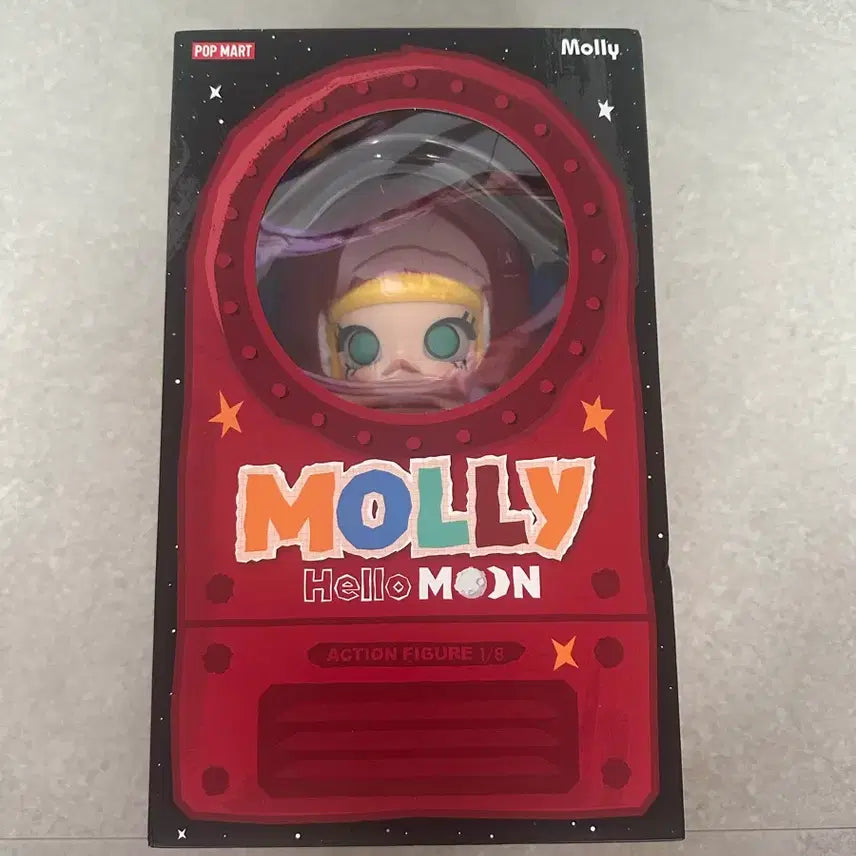 [BUNJANG] Popmart Molly Hello Moon 1/8 Action Figure / 팝마트 몰리 헬로문 액션 피규어 1/8