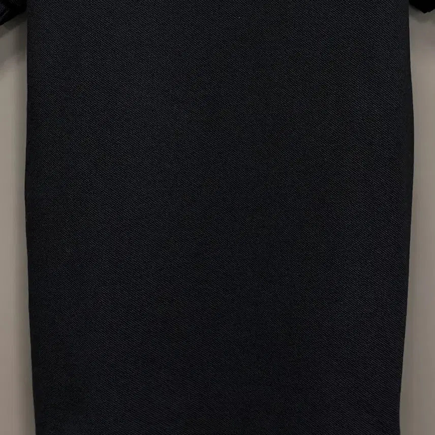 [BUNJANG] AMI Small Heart Polo Shirt Black XS / 아미 스몰하트 반팔 카라티 블랙 XS