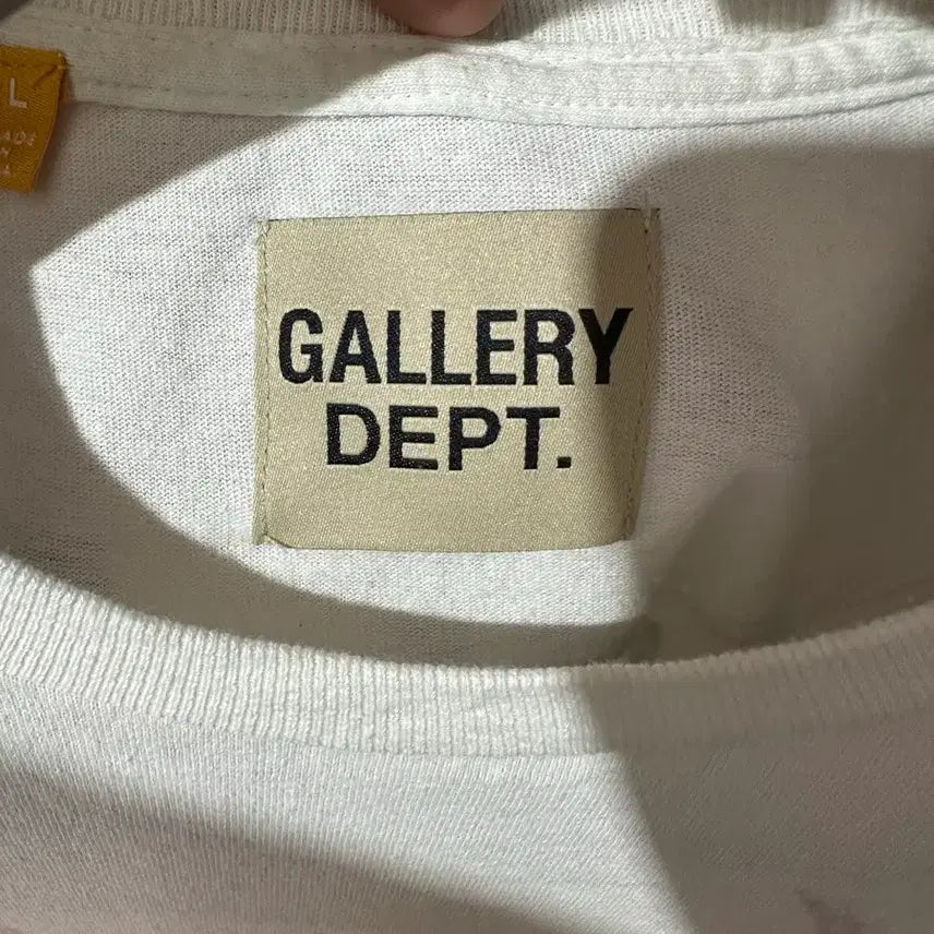 [BUNJANG] Gallery Dept. Freedom T-shirt / 정품 갤러리디파트먼트 프리덤 반팔