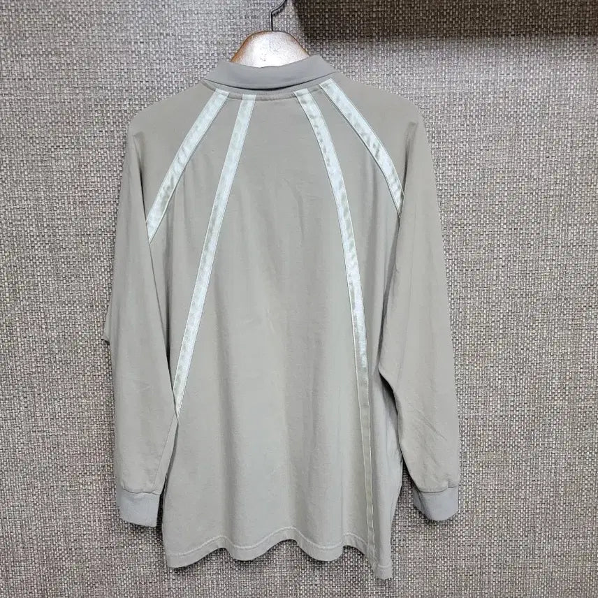 [BUNJANG] Adidas Oversized Zip-up T-shirt / M 100사이즈 아디다스 오버핏 집업 티셔츠