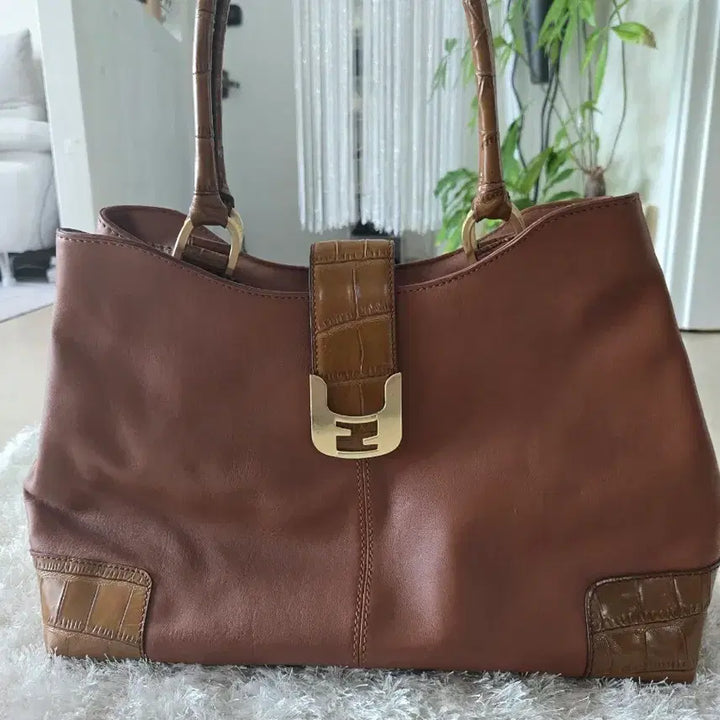 [BUNJANG] Fendi Brown Tote Bag / 펜디 브라운 토트백