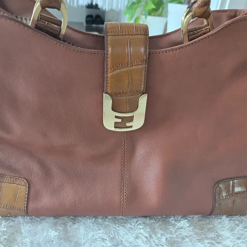 [BUNJANG] Fendi Brown Tote Bag / 펜디 브라운 토트백