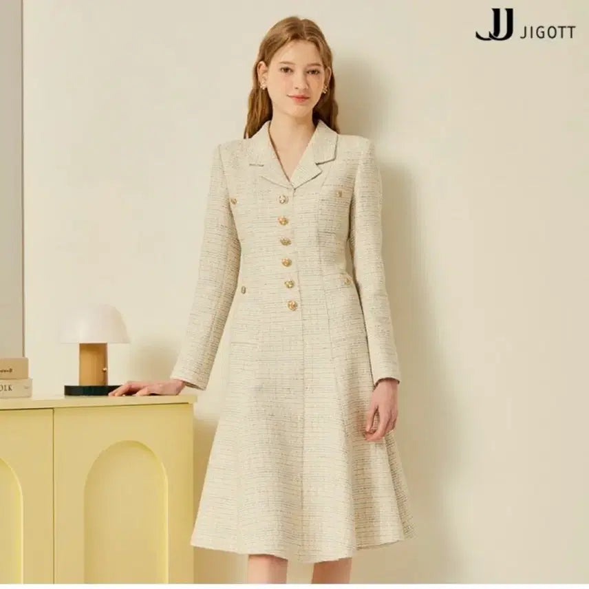 [BUNJANG] JJ JIGOTT Metallic Mix Mermaid Dress / 새상품 제이제이 지고트 JJ JIGOTT메탈믹스머메이드원피스