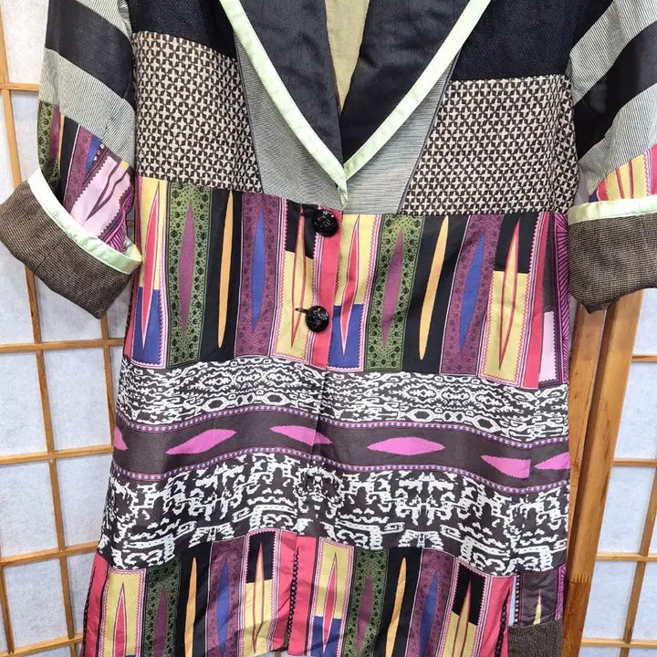 [SOLD OUT] 간절기 수입 실크 코트 프리