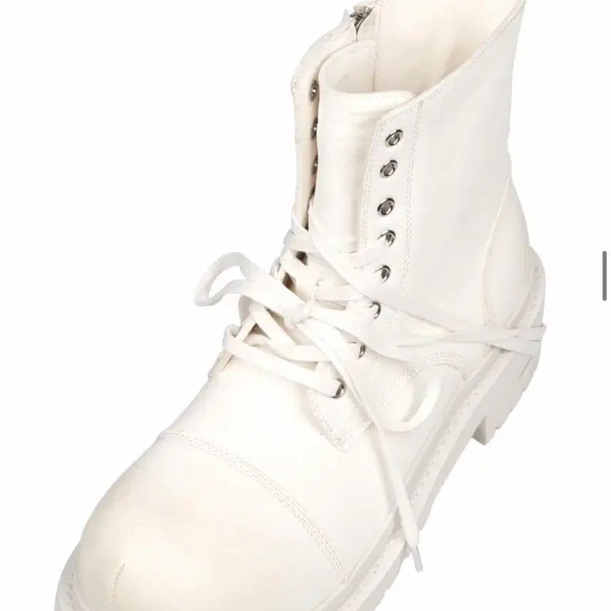 [BUNJANG] Sawlesure koin001 White/Brown Boots / 쏘우레슈어/koin001 화이트/갈색/300사이즈