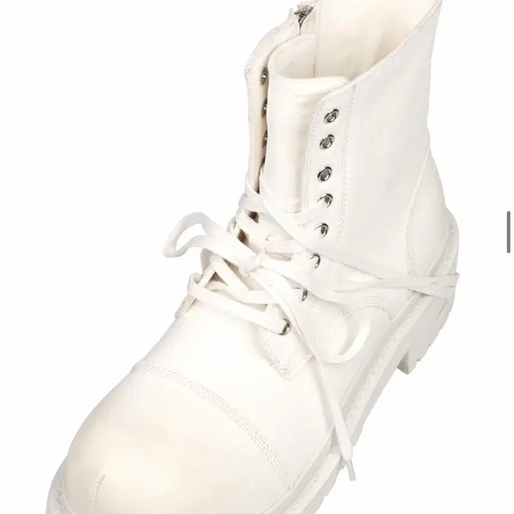 [BUNJANG] Sawlesure koin001 White/Brown Boots / 쏘우레슈어/koin001 화이트/갈색/300사이즈