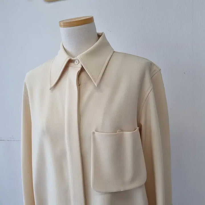 [BUNJANG] RECTO Pocket Blouse / 렉토 포켓 블라우스