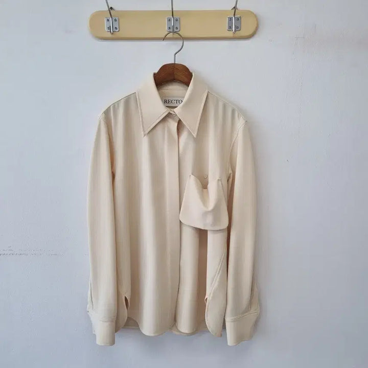 [BUNJANG] RECTO Pocket Blouse / 렉토 포켓 블라우스