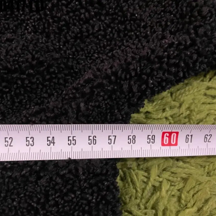 [BUNJANG] Adidas Half-Zip Black Fleece Pullover (L) / 아디다스 반집업 블랙 뽀글이 풀오버 L