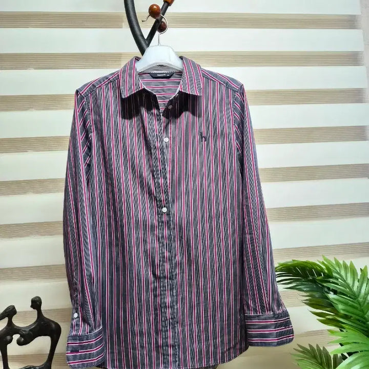 [BUNJANG] Hazzys Striped Shirt Size S / 택포)헤지스 스트라이프 셔츠남방 S