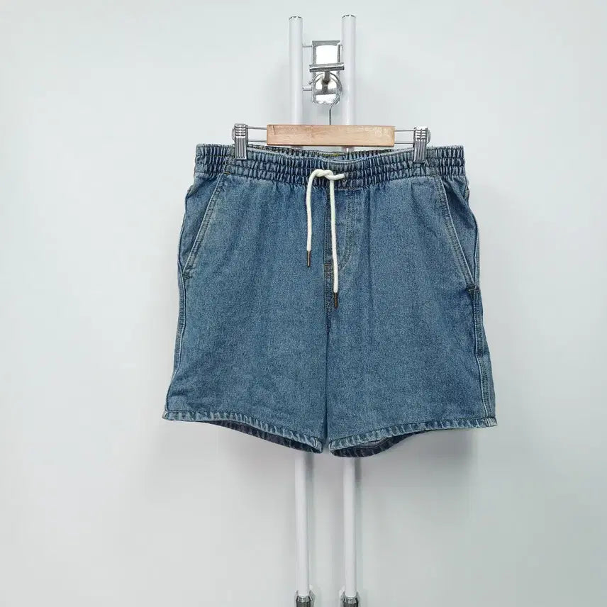 [BUNJANG] Topten Denim Banding Shorts / 탑텐 22SS 데님 밴딩 청 반바지 29-30