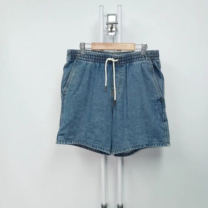[BUNJANG] Topten Denim Banding Shorts / 탑텐 22SS 데님 밴딩 청 반바지 29-30