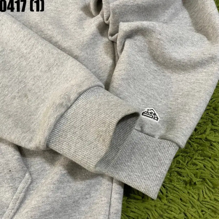 [SOLD OUT] Lee 리 기모 후드집업 회색 M