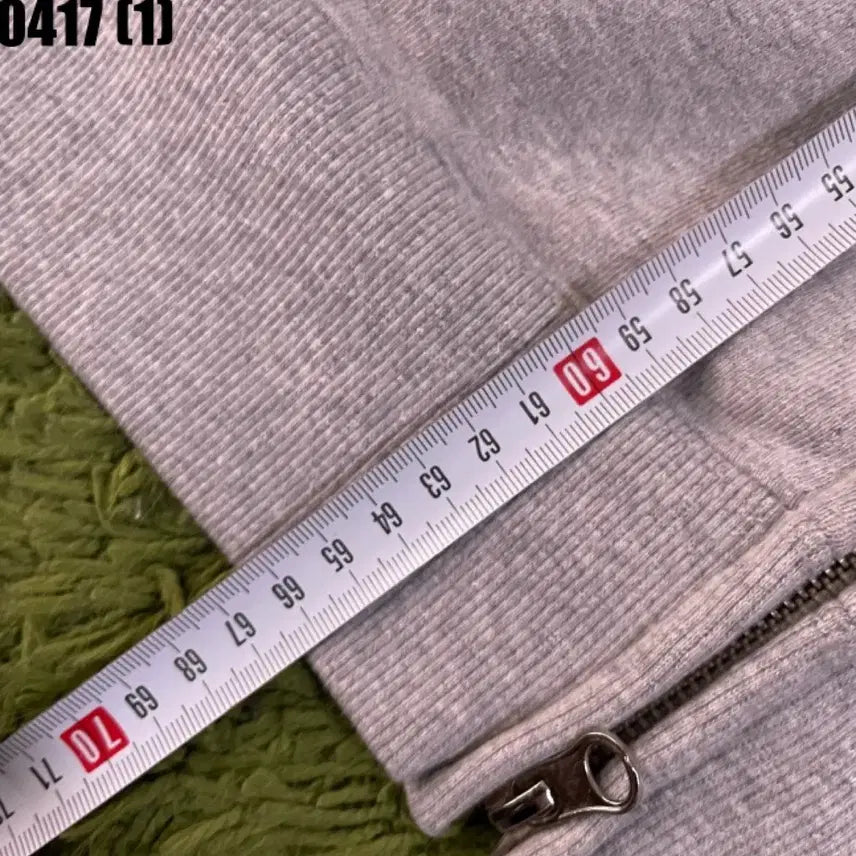 [SOLD OUT] Lee 리 기모 후드집업 회색 M