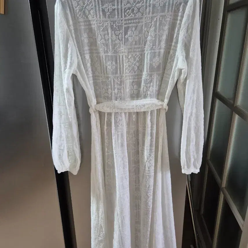 [SOLD OUT] [일본브랜드] 세포크래프트 화이트 롱 원피스