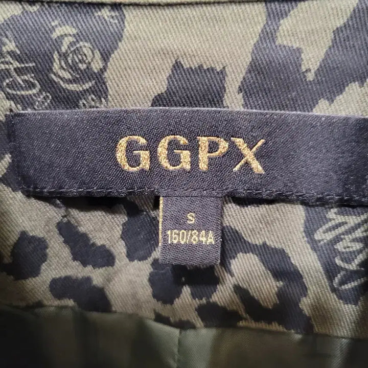 [BUNJANG] GGPX Leopard Print Field Jacket / GGPX 카키 레오파드 야상 점퍼