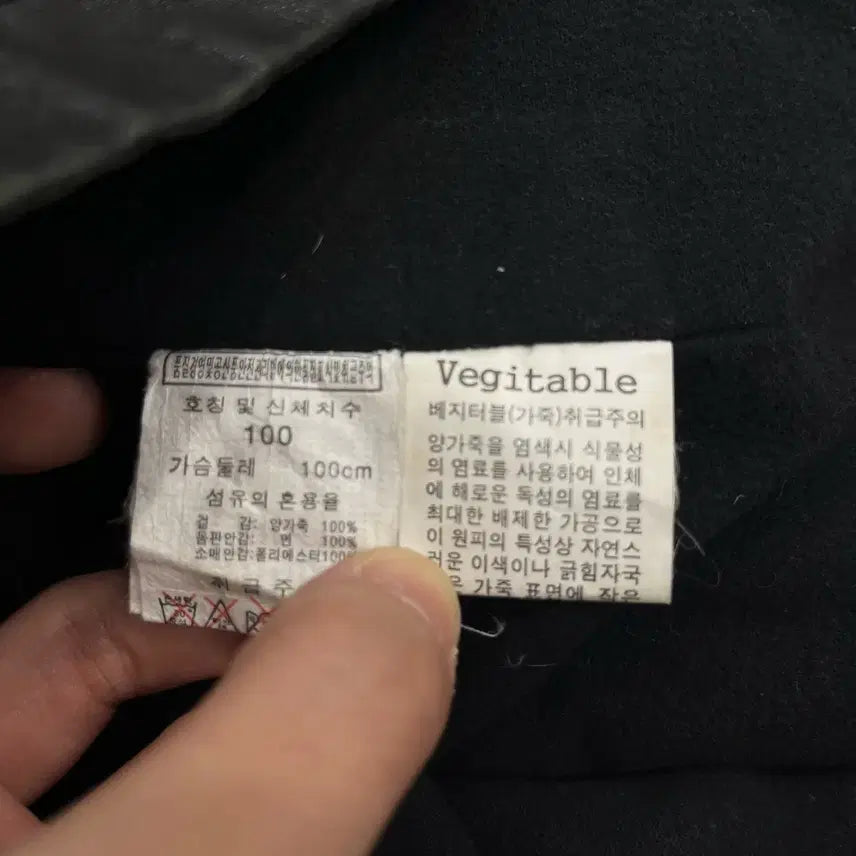 [BUNJANG] Vintage Leather Jacket / 100 빈티지 양가죽 쿼드포켓 레더자켓
