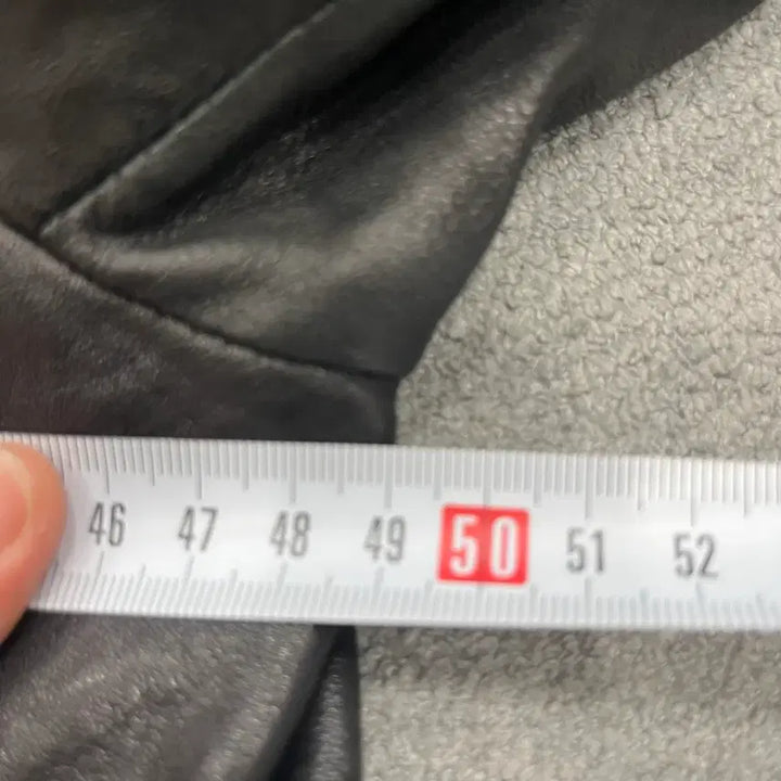 [BUNJANG] Vintage Leather Jacket / 100 빈티지 양가죽 쿼드포켓 레더자켓