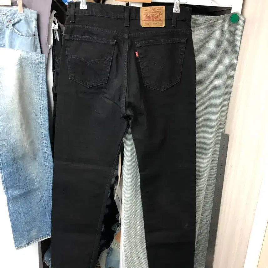 [SOLD OUT] 90s 리바이스505 흑청 USA 레드탭 허리34 둘레86 신품급