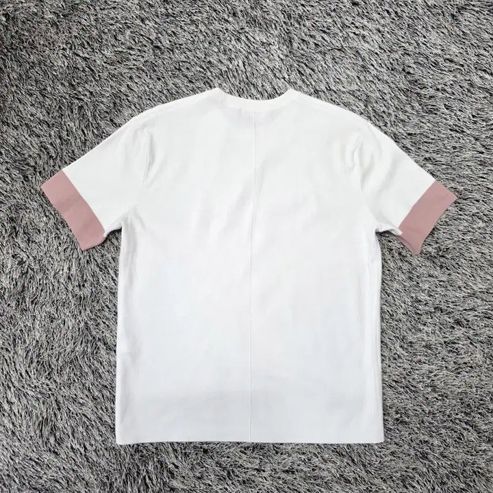 [BUNJANG] TIME Color Block Short Sleeve T-shirt (L) / TIME 배색 반팔티셔츠/남성(L)/ST3126