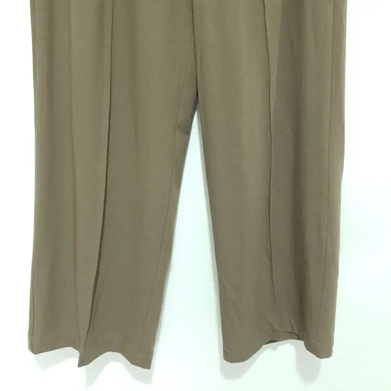 [BUNJANG] Black and Two-Tuck Wide Slacks / 블랙앤드 투턱 와이드 슬랙스 L_M2038