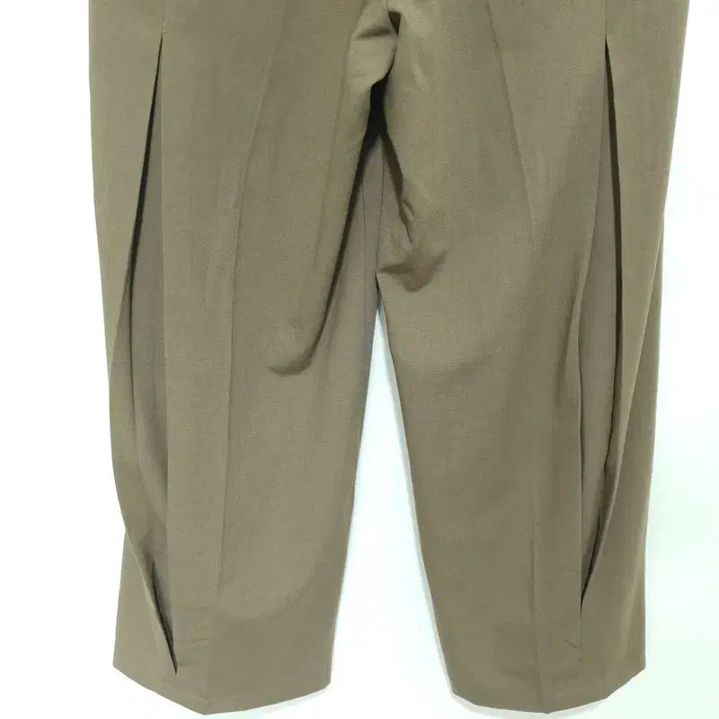 [BUNJANG] Black and Two-Tuck Wide Slacks / 블랙앤드 투턱 와이드 슬랙스 L_M2038