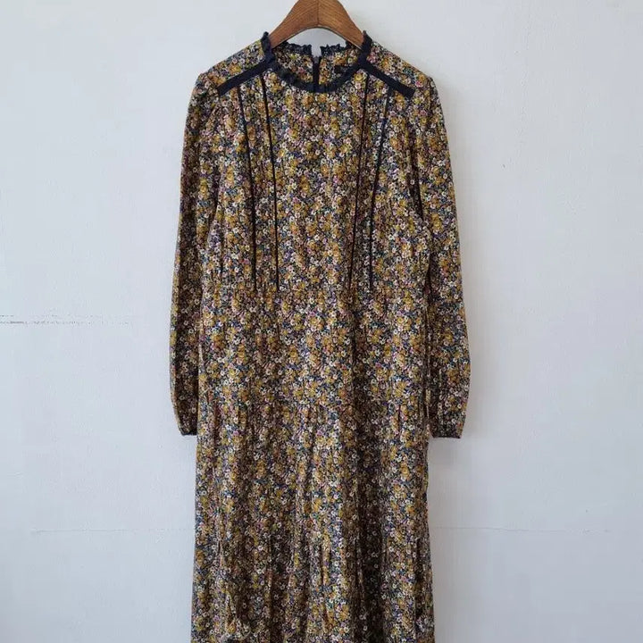 [BUNJANG] Thursday Island Floral Long Dress / 써스데이아일랜드 플라워 롱 원피스
