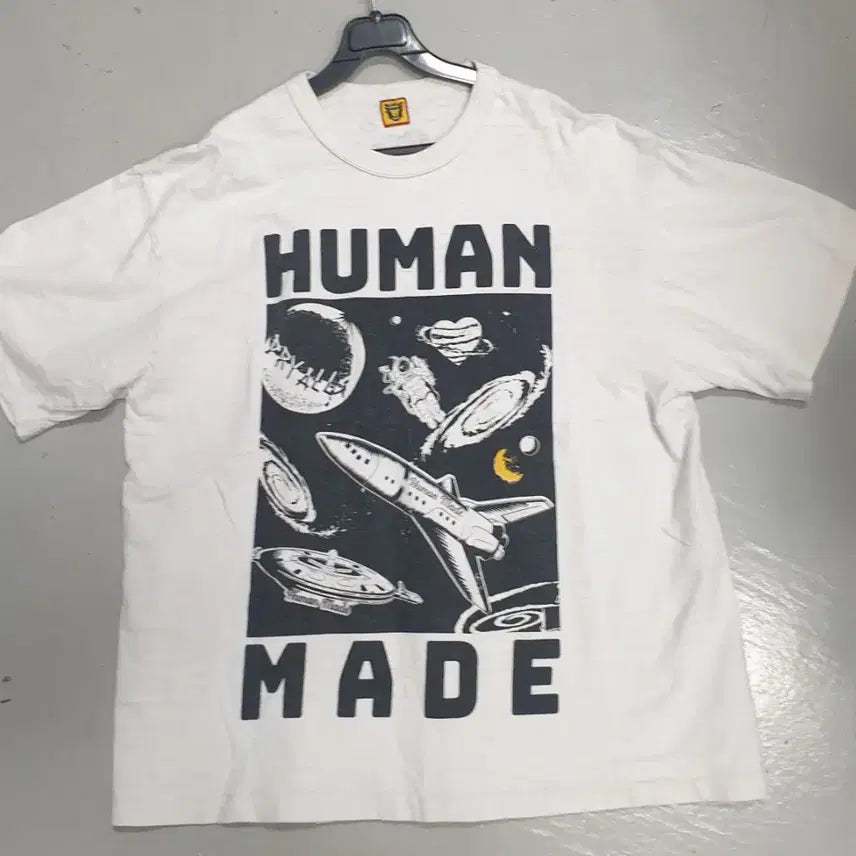[BUNJANG] Human Made Space Graphic T-shirt 2XL / 휴먼메이드 스페이스 그래픽 반팔 티셔츠2xl