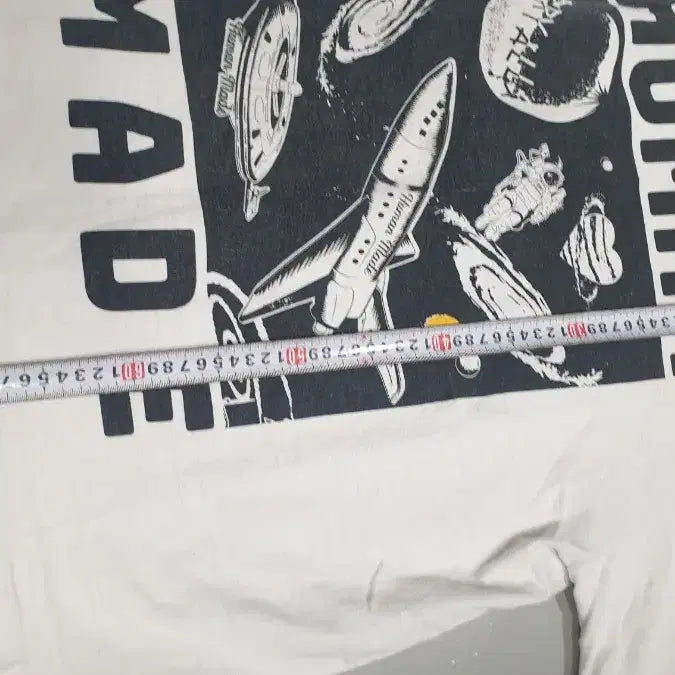 [BUNJANG] Human Made Space Graphic T-shirt 2XL / 휴먼메이드 스페이스 그래픽 반팔 티셔츠2xl