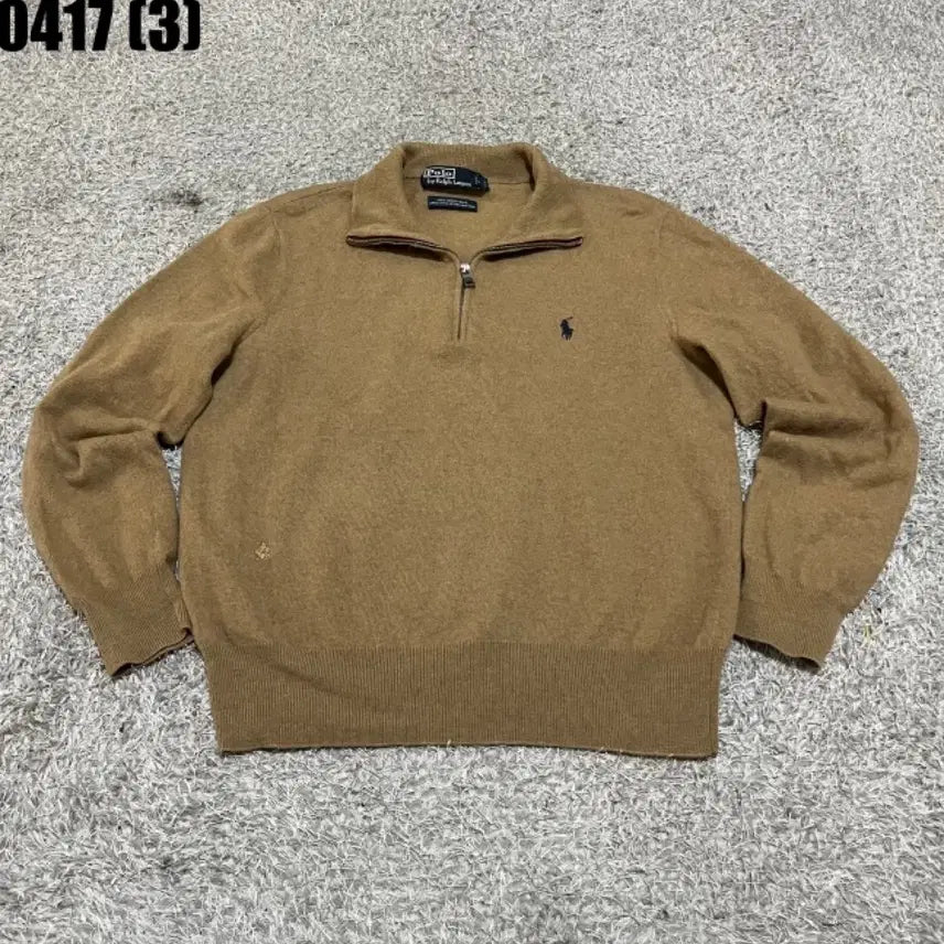 [BUNJANG] Polo Ralph Lauren Half-Zip Knit Sweater / 폴로 랄프로렌 하프집업 니트