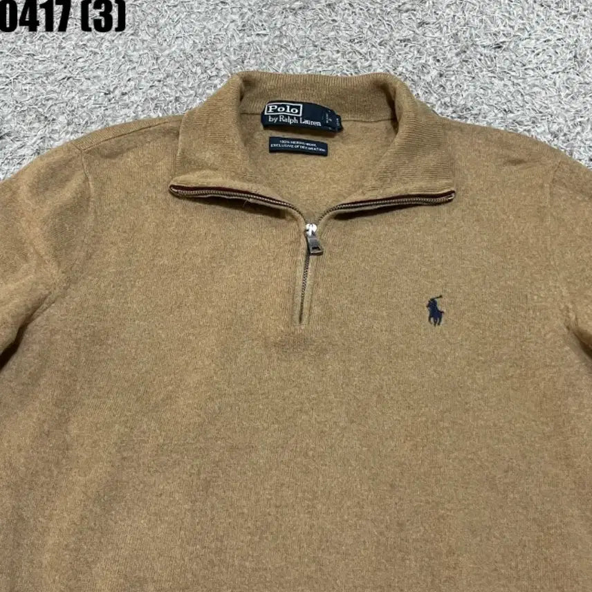 [BUNJANG] Polo Ralph Lauren Half-Zip Knit Sweater / 폴로 랄프로렌 하프집업 니트