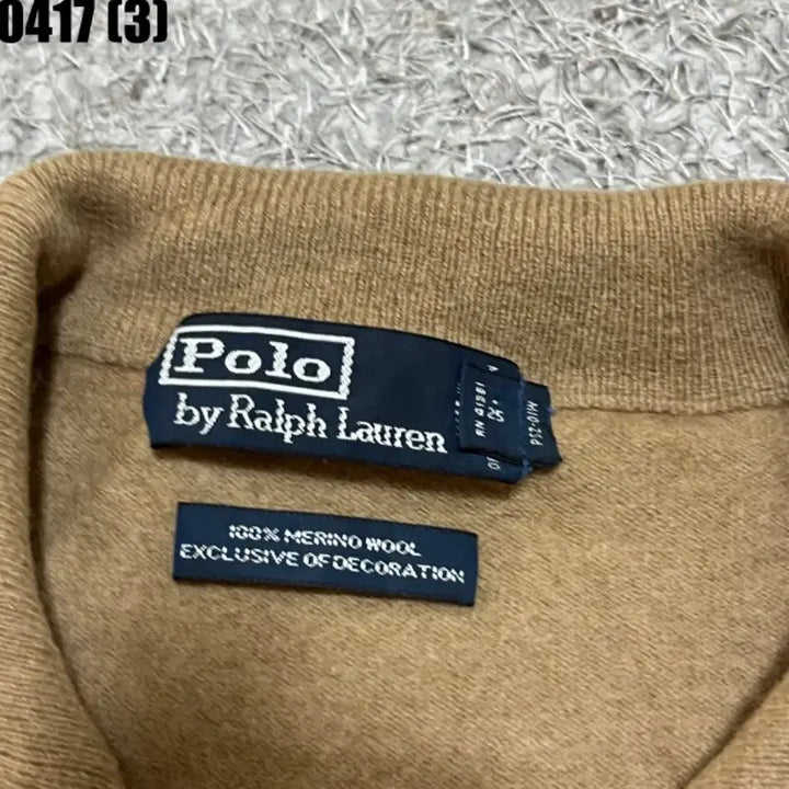 [BUNJANG] Polo Ralph Lauren Half-Zip Knit Sweater / 폴로 랄프로렌 하프집업 니트