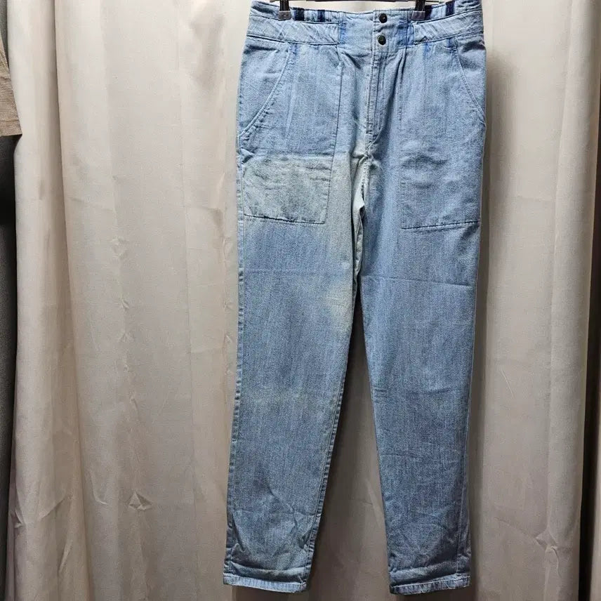 [BUNJANG] Isabel Marant MUARDO Light Wash Trousers / 이자벨마랑(Isabel Marant) MUARDO 라이트 워싱 팬츠